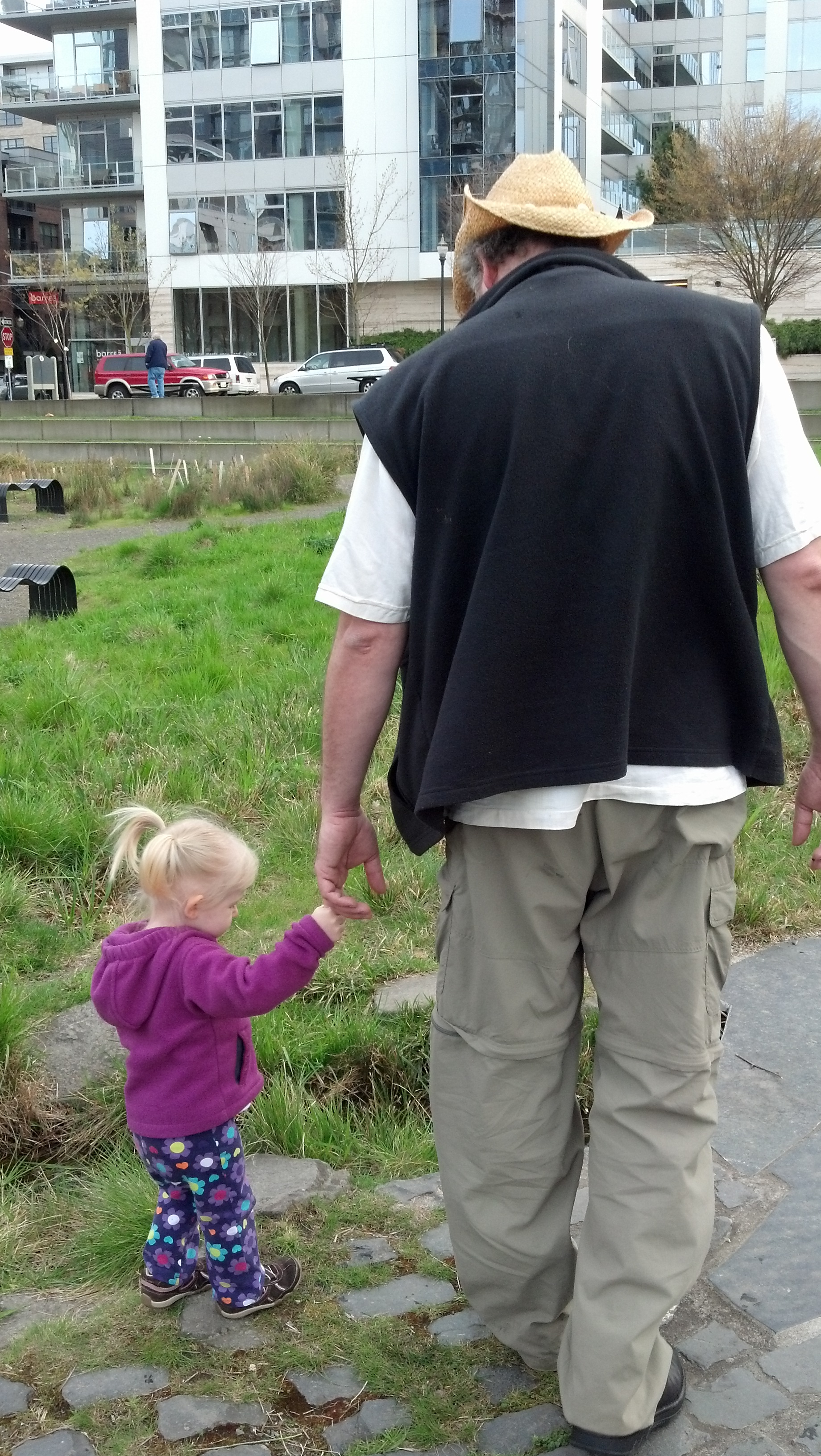 at the park